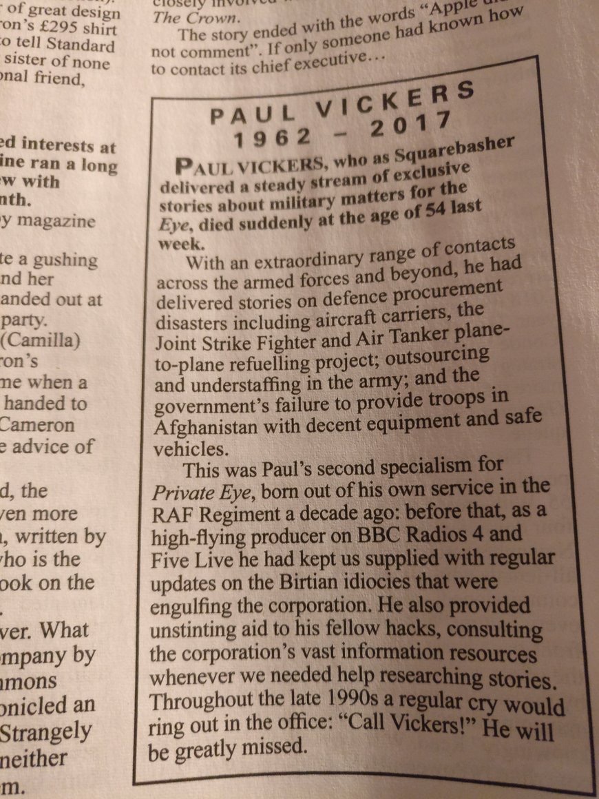 paul vickers private eye