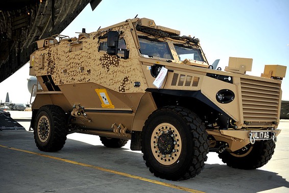 Foxhound was delivered to Camp Bastion, Afghanistan for the first time on 2nd of June 2012